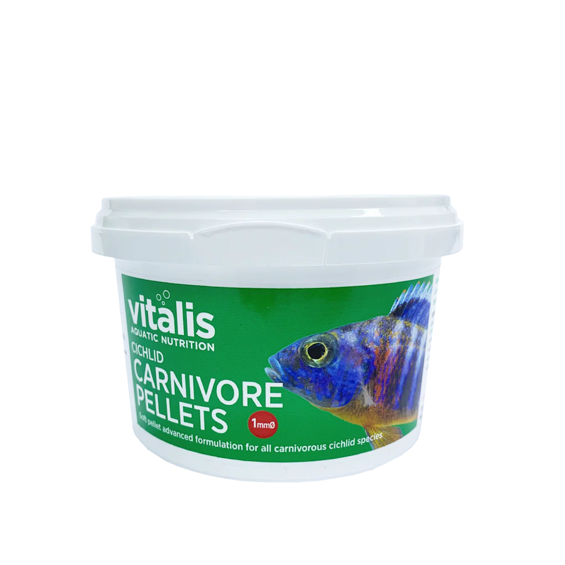 Vitalis Cichlid Carnivore Pellets 1mm 140g