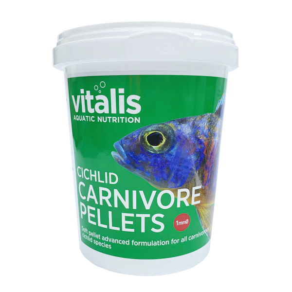 Vitalis Cichlid Carnivore Pellets 1mm 260g