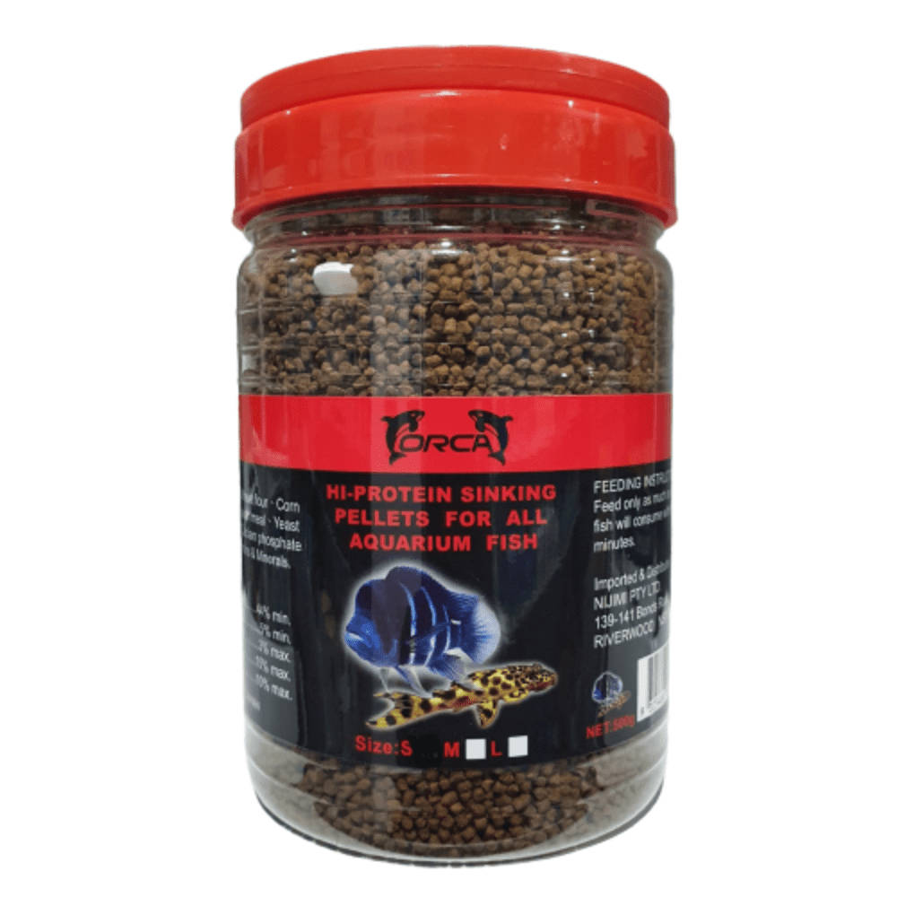 Orca Hi-Protein Sinking Pellet 500g Small