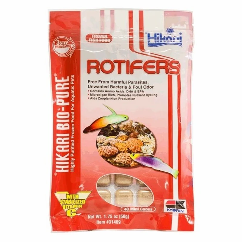 Rotifers 50g – 40 Mini Cubes