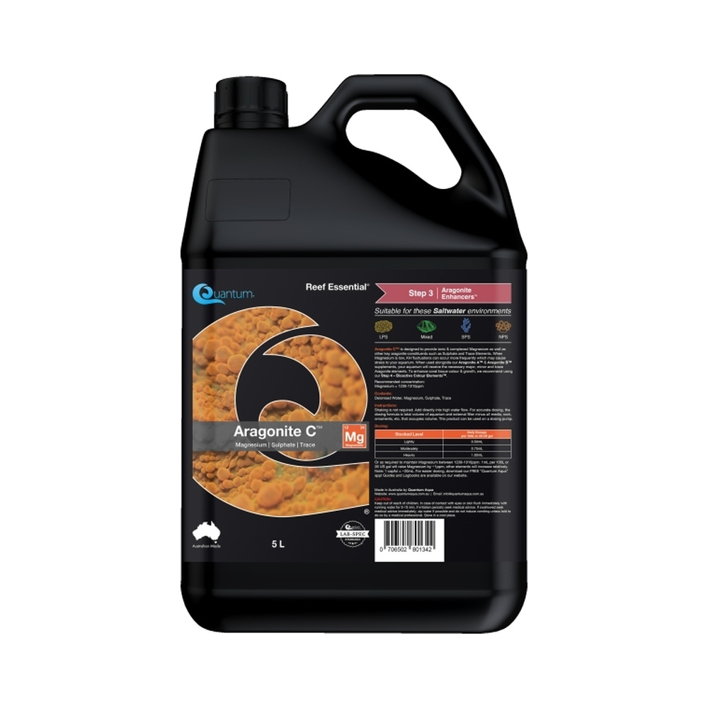 Quantum Aragonite C 5L — Magnesium Supplement for Reef Aquariums - Image 1