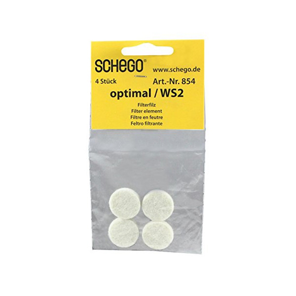 Schego Optimal / Ws2 Air Filter Felt (4pcs)