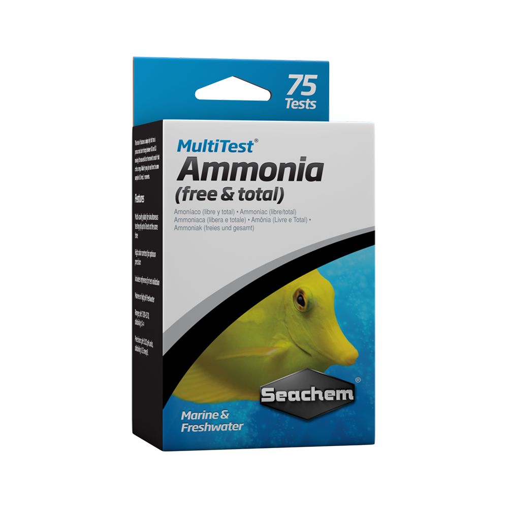 Seachem Multitest: Ammonia 75 Tests