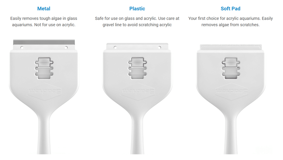 Seachem Algae Scraper Replacement Blades 3 Pack