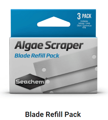 Seachem Algae Scraper Replacement Blades 3 Pack