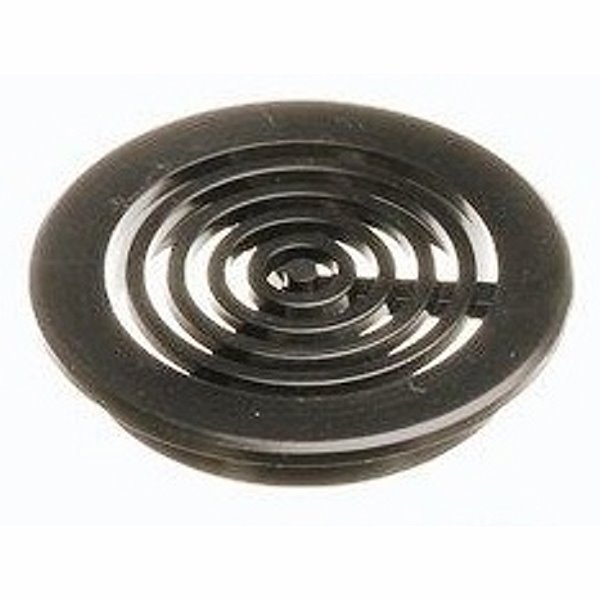 Round Grate 40mm – Black