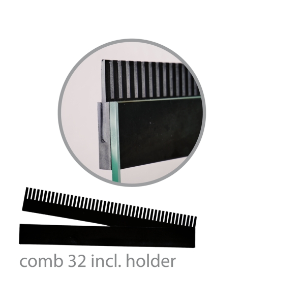 Overflow Comb 32 Incl. Holder