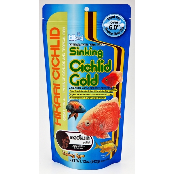 Sinking Cichlid Gold Medium – 342g
