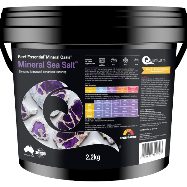 Quantum Mineral Sea Salt – 2.2kg
