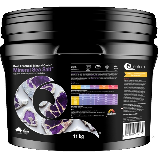 Quantum Mineral Sea Salt – 11kg