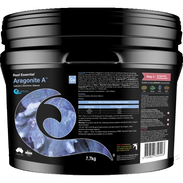 Quantum Aragonite A Powder – 7.7kg