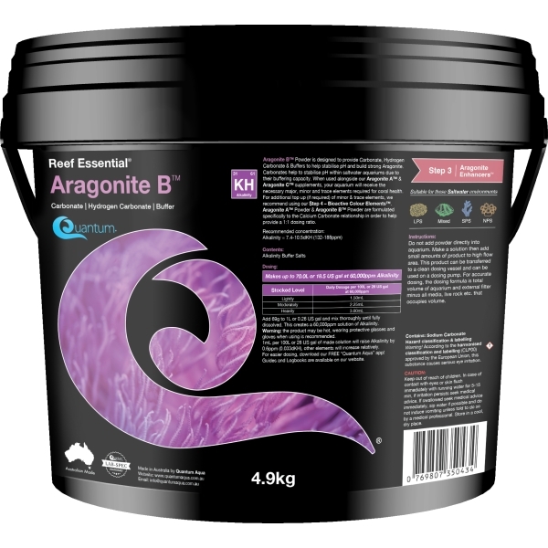 Quantum Aragonite B Powder – 4.9kg