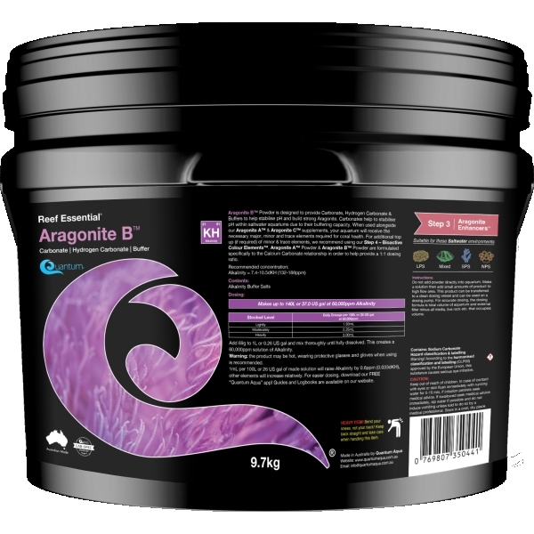 Quantum Aragonite B Powder – 9.7kg