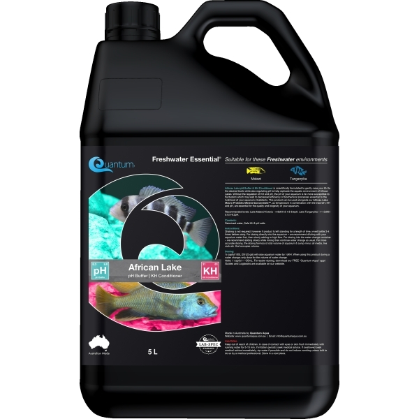 Quantum African Lake Ph Buffer | Kh Conditioner – 5l