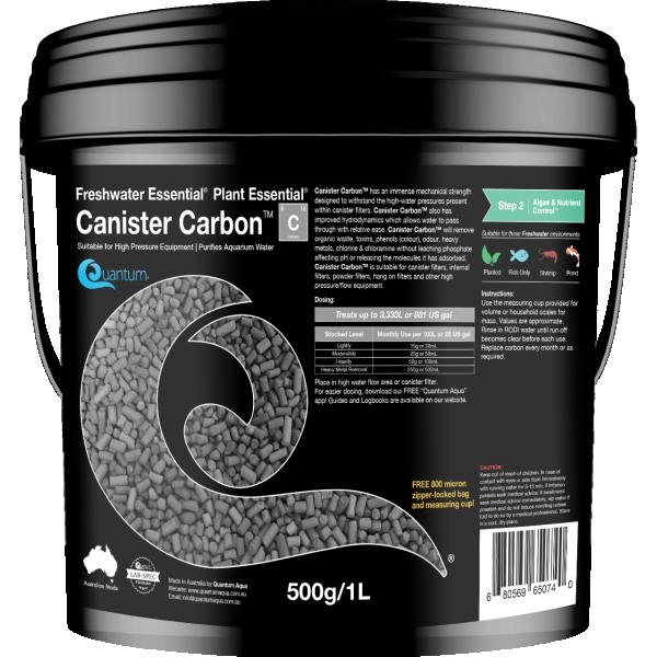 Canister Carbon – 500g