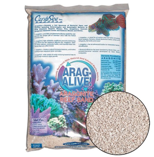 CaribSea Arag-Alive Special Grade Reef 20lb (9.072kg)
