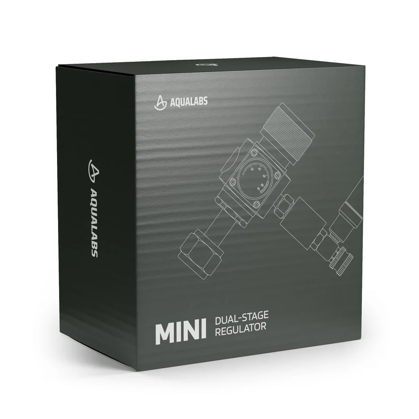 AquaLabs Mini Dual Stage CO2 Regulator