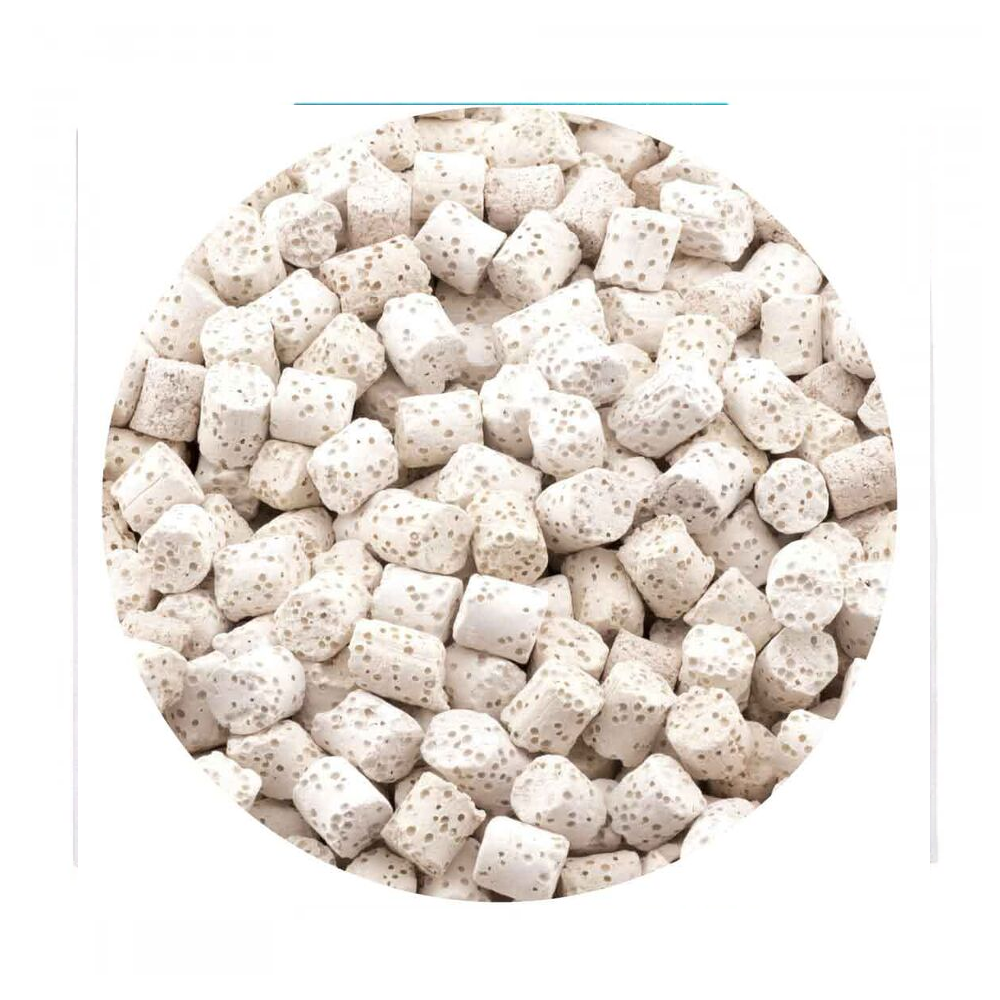 Fluval AquaClear 20/30 BioMax Insert 42g — Biological filter media for AquaClear 20 & 30 Power Filters — SKU: FAQ15 — Image 3 Fluval AquaClear 20/30 BioMax Insert 42g — Biological filter media for AquaClear 20 & 30 Power Filters — SKU: FAQ15 — Image 3 — Product Specifications & Highlights Key Features Porous Ceramic Structure: Premium biological filter media that provides maximum micro-surface area for beneficial nitrifying bacteria. Complex pore system provides large surface area for thriving beneficial bacterial growth. Ammonia & Nitrite Control: Reduces bio-waste buildup by promoting rapid biological conversion. Filter Mesh Bag Included: Pre-packed media bag fits neatly into AquaClear filter media baskets. Permits even water distribution, prolonging contact time for added biological filtration Safe for All Water Types: Does not alter pH or chemical parameters in fresh or saltwater tanks. Product Details Brand: Fluval / AquaClear SKU: FAQ15 Barcode (GTIN/UPC): 0015561196604 Product Type: Filter Media / Biological Media Package Dimensions: 60 mm (L) × 45 mm (W) × 120 mm (H) Gross Package Weight: 60 g Target Environment: Freshwater & Saltwater Aquariums Compatibility: Power Filters Models - Fluval AC20, Fluval AC30, Aquaclear 30, and Aquaclear 30 Power Filters