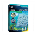 Fluval AquaClear 70/110 BioMax Insert 125g — Heavy-duty biological media insert for AquaClear 70 and 110 Power Filters — SKU: FAQ18 — Main Image Fluval AquaClear 70/110 BioMax Insert 125g — Heavy-duty biological media insert for AquaClear 70 and 110 Power Filters — SKU: FAQ18 — Main Image — Product Specifications & Highlights Key Features Expanded Ceramic Matrix: Increases surface area for maximum nitrifying colony density. Complex pore system provides large surface area for thriving beneficial bacteria growth. Heavy-Duty Bio-Capacity: Premium biological filter media designed for high-volume flow rates and heavier waste loads. Ready-To-Use Pouch: Mesh bag allows unrestricted water flow while keeping media contained. Permits even water distribution, prolonging contact time for added biological filtration. Universal Water Compatibility: Fully safe for all freshwater and marine environments. Product Details Brand: Fluval / AquaClear SKU: FAQ18 Barcode (GTIN/UPC): 0015561196642 Product Type: Filter Media / Biological Media Package Dimensions: 92 mm (L) × 56 mm (W) × 140 mm (H) Gross Package Weight: 145 g Target Environment: Freshwater & Saltwater Aquariums Compatibility: Power Filters Models - Fluval AC70, Fluval AC110, Aquaclear 70, and Aquaclear 110 Power Filters
