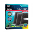 Fluval AquaClear 50 Activated Carbon Insert (3 Pack) — For chemical purification in AquaClear 50 Power Filters — SKU: FAQ26 — Main Image Fluval AquaClear 50 Activated Carbon Insert (3 Pack) — For chemical purification in AquaClear 50 Power Filters — SKU: FAQ26 — Main Image — Product Specifications & Highlights Key Features Superior Organic Absorption: Rapidly attracts and locks in dissolved organic pollutants. Crystal Clear Water: Removes unsightly yellowing and cloudy organic haze. Precision Mesh Bag: Prevents carbon granules from spilling into the pump impeller. Premium, research-grade chemical filter media. 3-Month Supply Pack: Contains 3 individually packaged carbon inserts. Product Details Brand: Fluval / AquaClear SKU: FAQ26 Barcode (GTIN/UPC): 0015561196444 Product Type: Filter Media / Chemical Absorbers Package Dimensions: 110 mm (L) × 56 mm (W) × 125 mm (H) Gross Package Weight: 250 g Target Environment: Freshwater & Saltwater Aquariums Compatibility: Fluval AC50 and Aquaclear 50 Power Filters