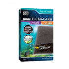 Fluval AquaClear 20/30 Clear Carb Insert (1 Pack) — Carbon and ion-exchange filtration for AquaClear 20 and 30 filters — SKU: FAQ28 — Main Image — Product Specifications & Highlights Key Features Dual-Action Blend: Combines activated carbon with specialised resin media. 2-in-1 premium activated carbon with Clearmax chemical filter media. Nutrient Adsorption: Targets both organic pollutants and inorganic algae nutrients. It is highly adsorbent, which removes odours, discolourations, and toxins. Also helps promote healthy, crystal-clear water. Water Clarifier: Removes yellow tannins and cloudy organic compounds. Reduces phosphate, nitrite and nitrate for a healthier aquarium, which prevents algae growth. Pre-Bagged Convenience: Fits directly inside AquaClear 20 and 30 filter baskets. Product Details Brand: Fluval SKU: FAQ28 Barcode (GTIN/UPC): 0015561196260 Product Type: Filter Media / Chemical Absorbers Package Dimensions: 60 mm (L) × 45 mm (W) × 100 mm (H) Gross Package Weight: 70 g Target Environment: Freshwater & Saltwater Aquariums Compatibility: Power Filters Models – Fluval AC20, Fluval AC30, Aquaclear 20, and Aquaclear 30 Power Filters