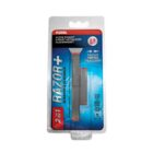 Fluval Razor+ 2-in-1 Algae Magnet and Razor - Small — SKU: FAM01 — Main Image — Product Specifications & Highlights Key Features 2-in-1 Cleaning Function: Go from scraper to scrubber in one simple snap with the Razor+ 2-in-1 Algae Magnet. Combines a soft scrubbing pad with a removable scraper blade. 2-in-1 design allows the user to change from scraping to scrubbing mode in one simple flip. Anti-friction pads smoothly glide the scraper over the glass. Floating Magnet Design: Maintains a firm connection across standard small aquarium glass thicknesses. Long and thin design easily slips between and behind coral and rocks. Rounded scrubber surface suitable for flat or curved aquariums. Glass-Safe Materials: Designed specifically for glass aquariums to prevent surface scratching. The non-abrasive scrubber is effective on algae, yet gentle on aquarium glass. It has a 316 stainless steel replaceable blade that scrapes without scratching for hard-to-remove algae (replacement blade item# 11085). Compact Ergonomic Profile: Textured grip ensures easy maneuverability during cleaning. Long scrubber / Short handle ideal for corralling bubble accumulation at the top of the Fluval Edge aquarium. Product Details Brand: Fluval SKU: FAM01 Barcode (GTIN/UPC): 0015561110839 Product Type: Maintenance / Algae Cleaners & Scrapers Package Dimensions: 95 mm (L) × 192 mm (W) × 30 mm (H) Gross Package Weight: 75 g Target Environment: Freshwater & Marine Glass Aquariums (up to 6 mm glass thickness)