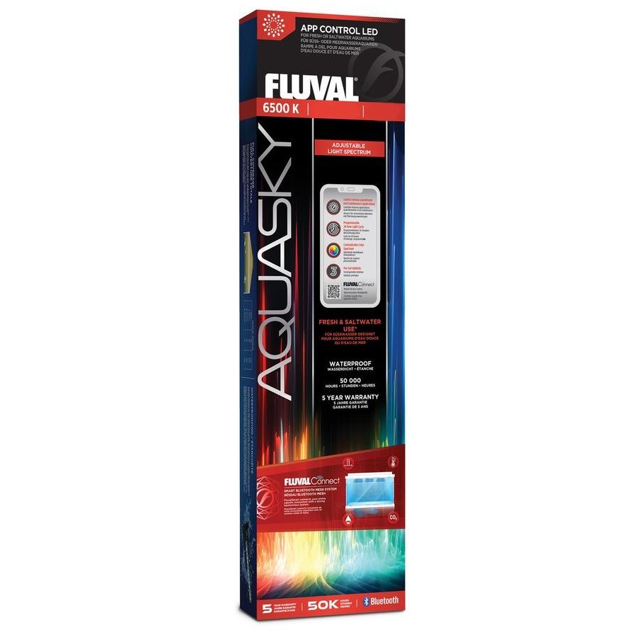 Fluval Led Aquasky Rgb+w 3.0 21w 75 – 106.4cm Wifi & Bt