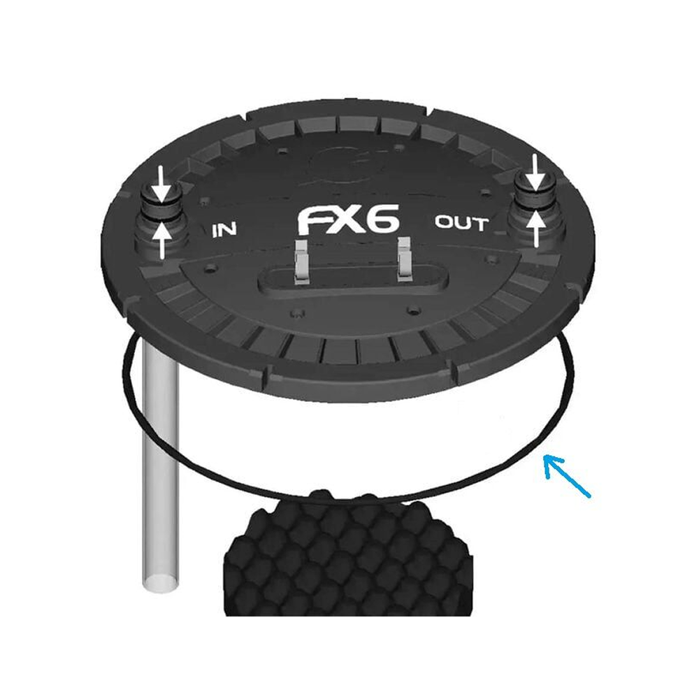 Fluval FX Service Kit for FX5 / FX6 (Maintenance kit for Fluval FX5 and FX6 canister filters) - SKU: FVL59 - Image 3 Fluval FX Service Kit for FX5 / FX6 (Maintenance kit for Fluval FX5 and FX6 canister filters) - SKU: FVL59 - Image 3 - Product Specifications & Highlights Key Features Comprehensive Maintenance Pack: Contains essential factory replacement seals, O-rings, and magnetic impeller components for FX filters. Leak & Bypass Prevention: Restores factory-grade watertight seals around the motor housing and main filter lid. Restores Peak Performance: Keeps motor operation quiet and maintains full GPH flow output. Genuine Fluval Parts: Precision-engineered replacement parts designed specifically for FX5 and FX6 models. Product Details Brand: Fluval SKU: FVL59 Barcode (GTIN/UPC): 0015561302593 Product Type: Spare Parts / Canister Filter Service Kits Compatibility: Fluval FX5 & Fluval FX6 High-Performance Canister Filters Package Dimensions: 286 mm (L) × 209 mm (W) × 99 mm (H) Gross Package Weight: 836 g Target Environment: Freshwater & Marine Aquariums