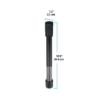 Fluval T100 Electronic Heater 100W - Thermal control and continuous 24/7 monitoring for freshwater aquariums up to 100 litres (30 US gallons) - SKU: FLV21 - Image 2 Fluval T100 Electronic Heater 100W - Thermal control and continuous 24/7 monitoring for freshwater aquariums up to 100 litres (30 US gallons) - SKU: FLV21 - Image 2 - Product Specifications & Highlights Key Features 24/7 Microprocessor Monitoring: Delivers continuous electronic precision to avoid unsafe temperature swings. 360° Color-Changing LED Ring: Clear visual indicator ring glows Red (heating) or Blue (standby). Built-In Safety Controls: Features an integrated fish protection guard and automatic shut-off safety switch if operated dry. Fully Submersible & Versatile: Can be mounted vertically or horizontally near filter returns for optimal heat dispersion. Product Details Brand: Fluval SKU: FLV21 Barcode (GTIN/UPC): 0015561148818 Product Type: Heating & Cooling / Submersible Heaters Wattage: 100 W Recommended Tank Size: Up to 100 Litres (30 US Gallons) Package Dimensions: 429 mm (L) × 66 mm (W) × 55 mm (H) Gross Package Weight: 407 g Target Environment: Freshwater & Planted Aquariums