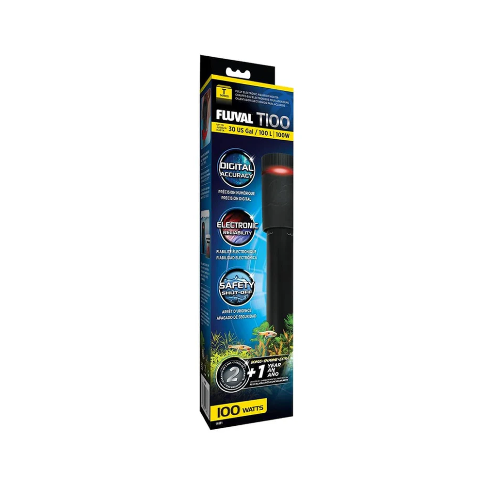 Fluval T Electronic Heater 100w
