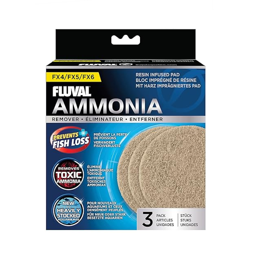 Fluval Fx4/fx5/fx6 Ammonia Pads – 3 Pack