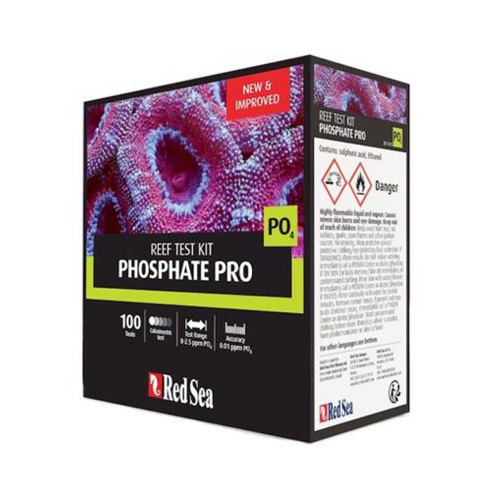 Red Sea Phosphate Pro Testing Kit 100 Tests