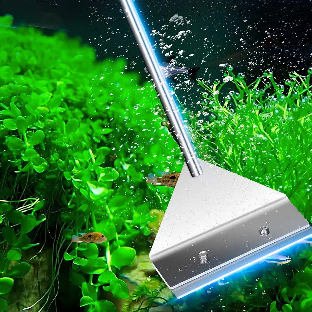 Stainless Steel Aquarium Glass Cleaners 48cm